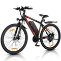 VARUN Electric Bike for Adults, 500W 20MPH Commuter Ebike with 48V’ Removable Battery, 24'' Electric Mountain Bike with Front Fork Suspension and Dual Disc Brakes