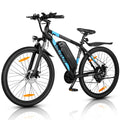 VARUN Electric Bike for Adults, 500W 20MPH Commuter Ebike with 48V’ Removable Battery, 24'' Electric Mountain Bike with Front Fork Suspension and Dual Disc Brakes