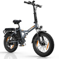 VARUN Electric Bike - Peak 500W Folding Ebike for Adults Up to 40 Miles 20MPH, 48V Removable Lithium-Battery, Oversized tires, Stylish 20