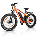 VARUN E Bikes for Men - Peak 750W Ebikes for Adults - Fat Tire Electric Bike Up to 25MPH 60+ Miles with 48V 13AH Removable Battery - 26