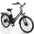 VARUN Electric Bike for Adults - 500W Electric Bicycle Up to 40 Miles, Removable Battery, 7-Speed, and Shock Absorber, Stylish 26