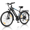 VARUN E Bike, 28 Zoll Elektrofahrrad, Herren und Damen, mit 48V 499.2Wh Akku, 250W 55NM Motor, Elektrofahrrad E-Bike mit 7-Gang-Getriebe, LCD-Display, Pedelec Stadtrad E-Bike für Trekking.