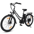 VARUN Electric Bike for Adults - 500W Electric Bicycle Up to 40 Miles, Removable Battery, 7-Speed, and Shock Absorber, Stylish 26